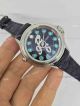 Knockoff Swiss Fendi Watch Colored diamonds Black Leather  (2)_th.jpg